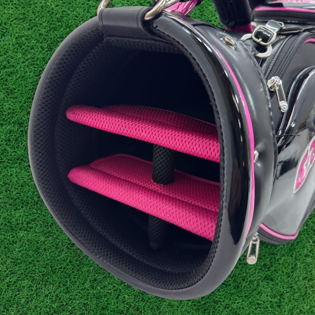 未使用品！callaway キャロウェイ キャディバック ゴルフバッグ黒 ピンク