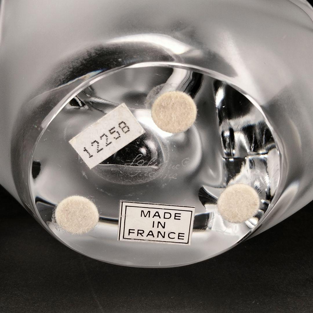 Ｒ145 ラリック シルヴィー フラワーベース 鳥 フロステッド