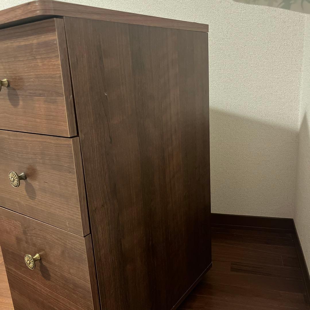 【送料込み】デスク&ドレッサー★化粧鏡★ナチュラル