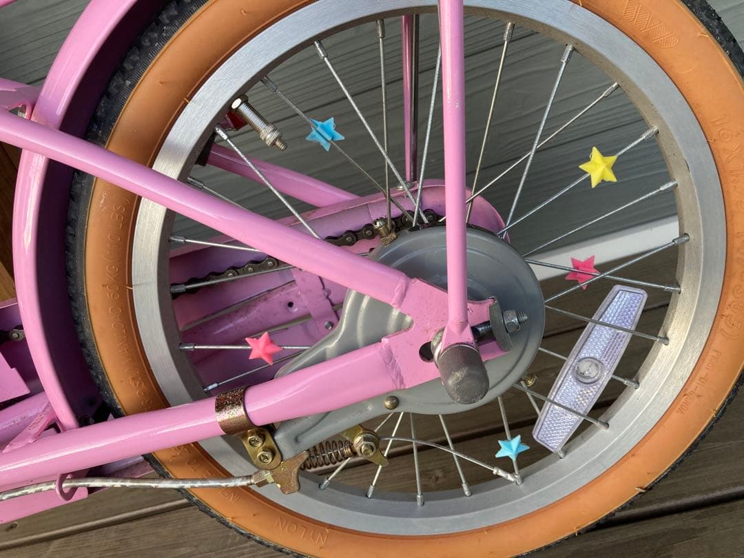 【千葉県鴨川市館山市南房総市　引き渡し】自転車 ピンク 16インチ　女の子