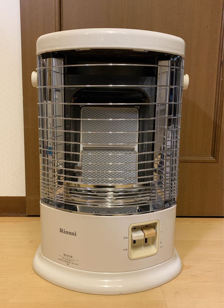 値下【美品】Rinnai ガス赤外線ストーブ 都市ガス用 R-852PMSIII