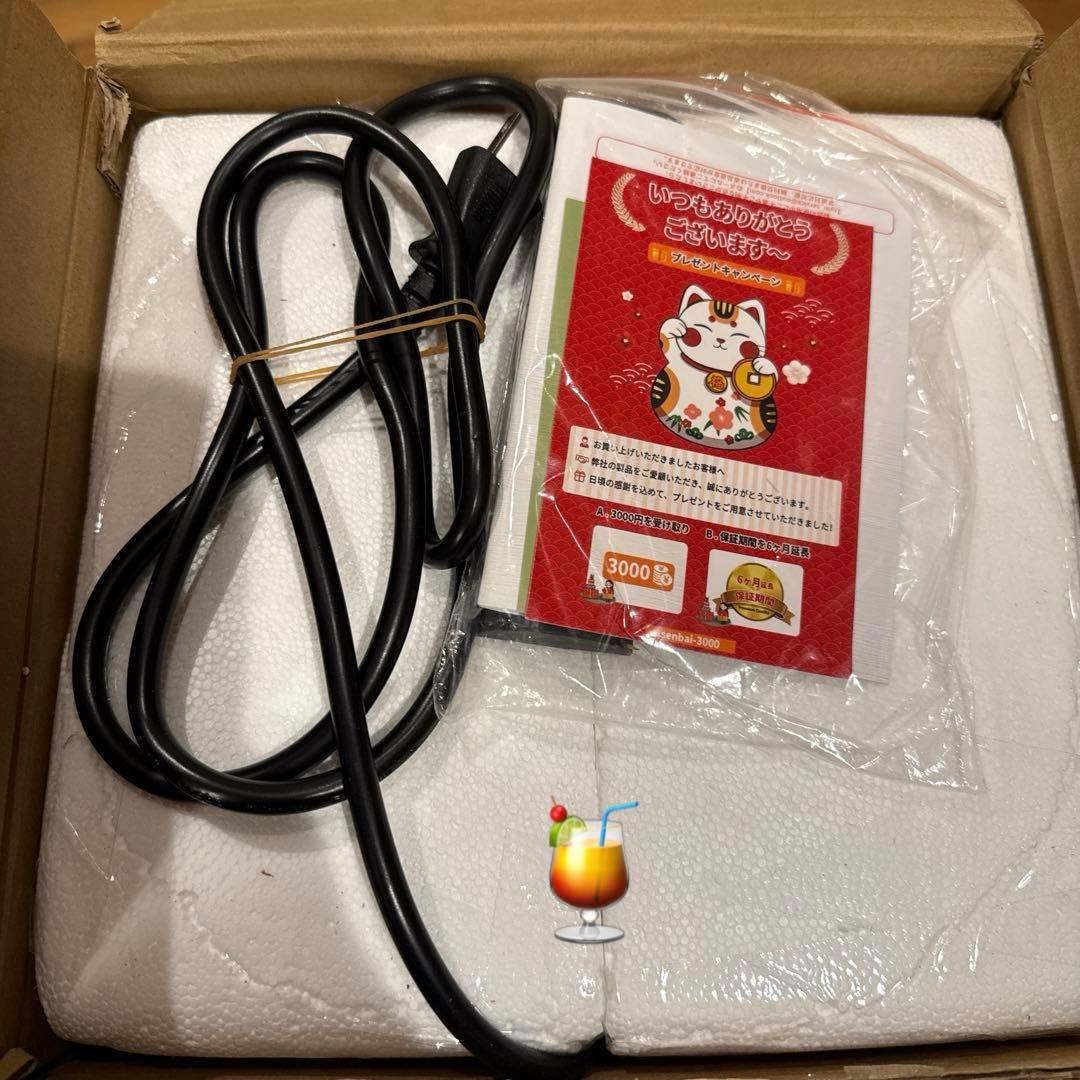 acun 様 未使用）空気清浄機付きファンヒーター タワーファン セラミックヒー