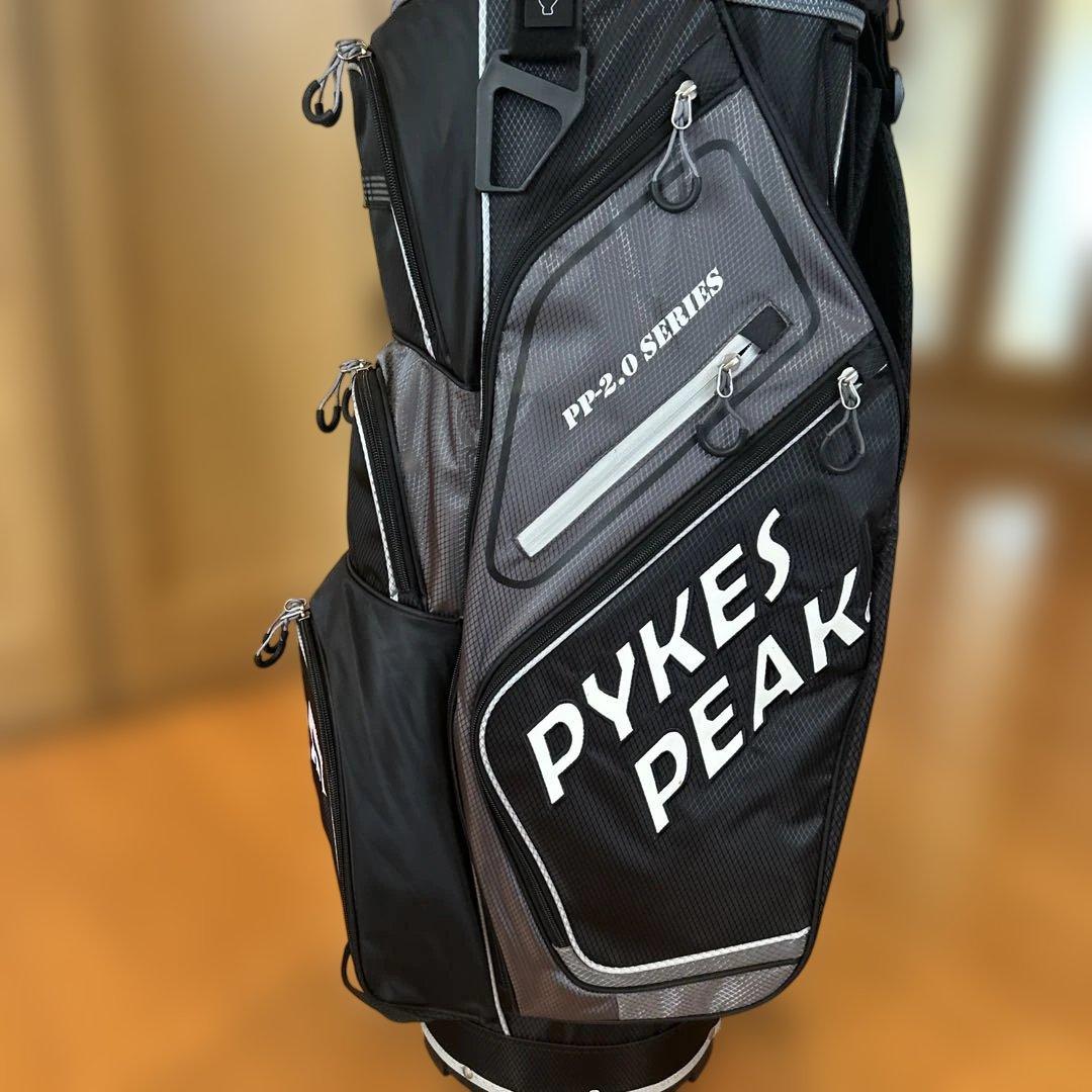 PYKES PEAK キャディバッグ ブラック