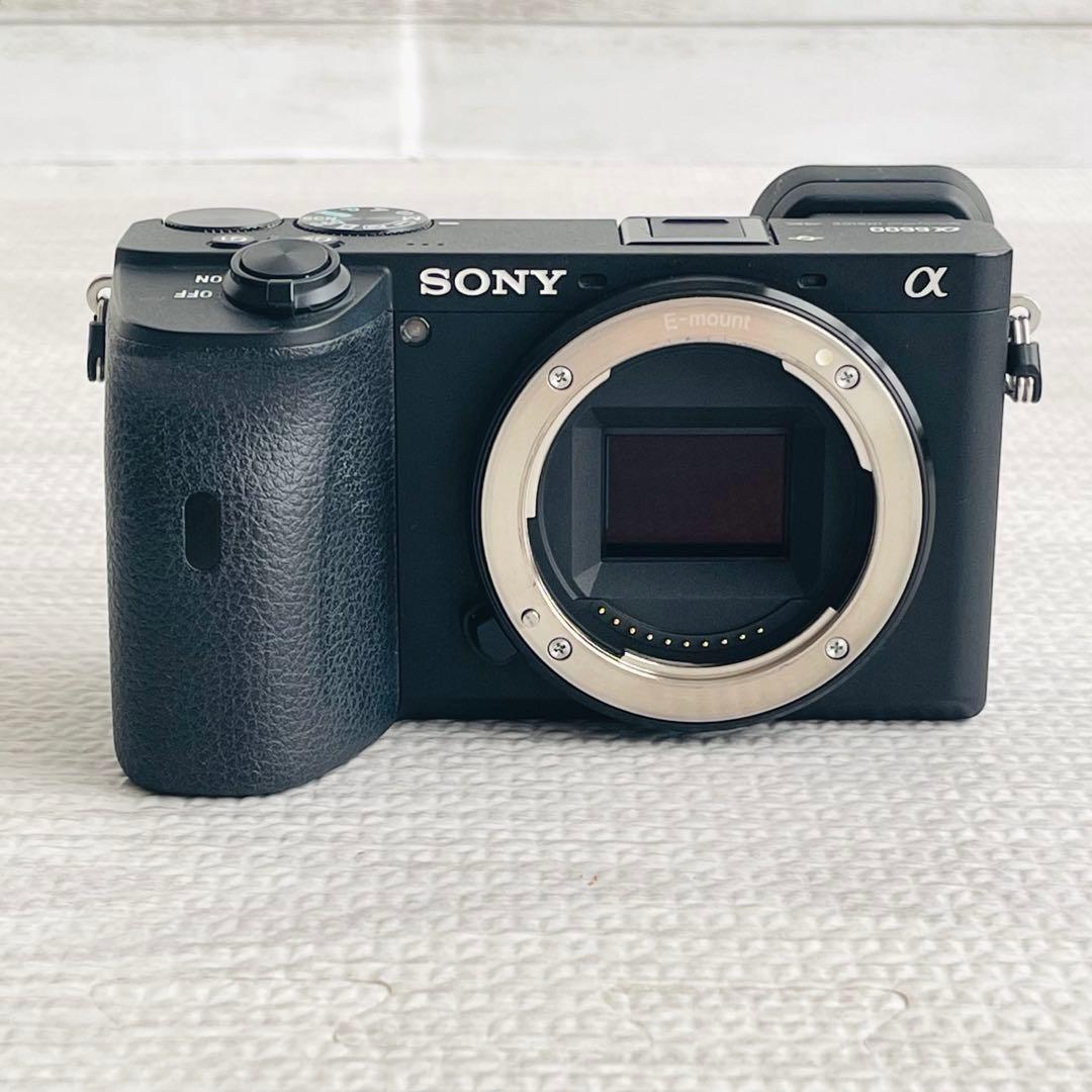 【美品・シャッター5642回】SONY α6600 ボディ ミラーレス一眼カメラ