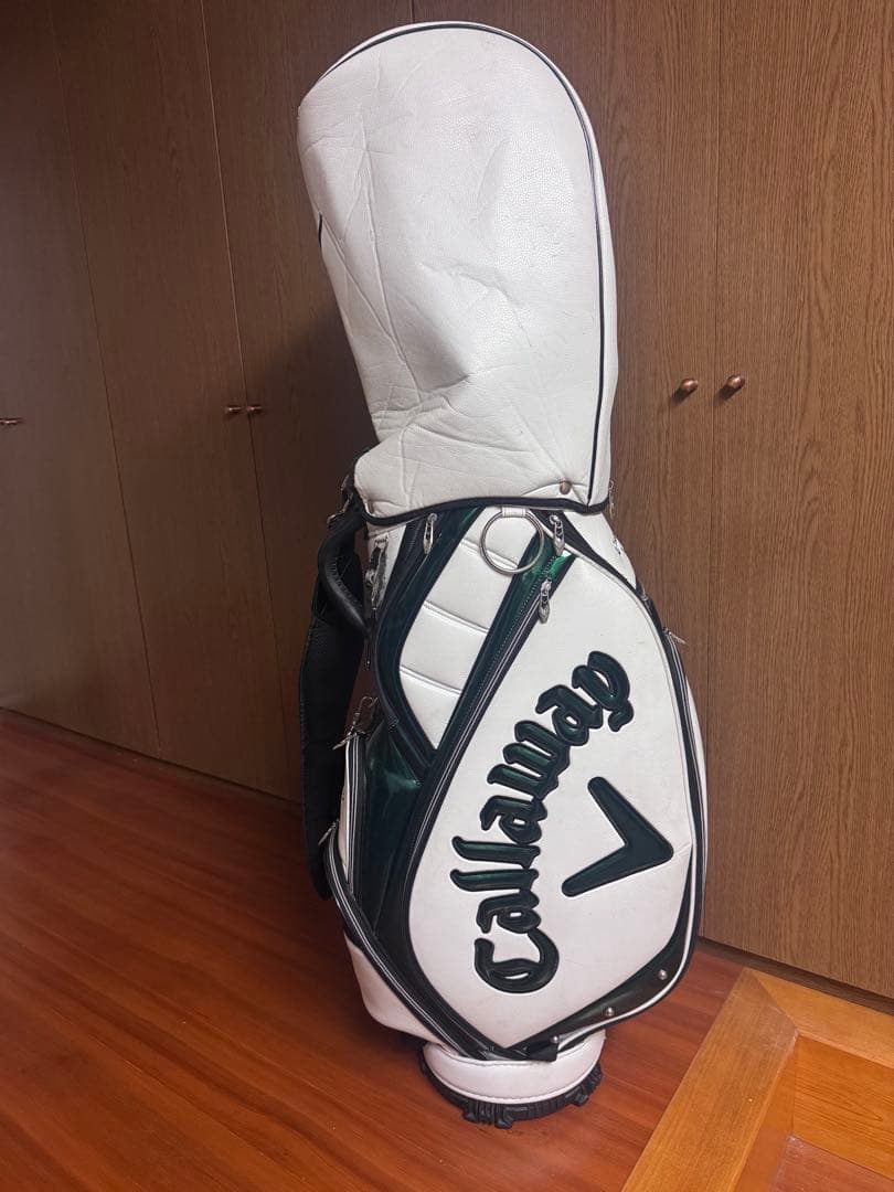 Callaway キャディバッグ ホワイト/グリーン