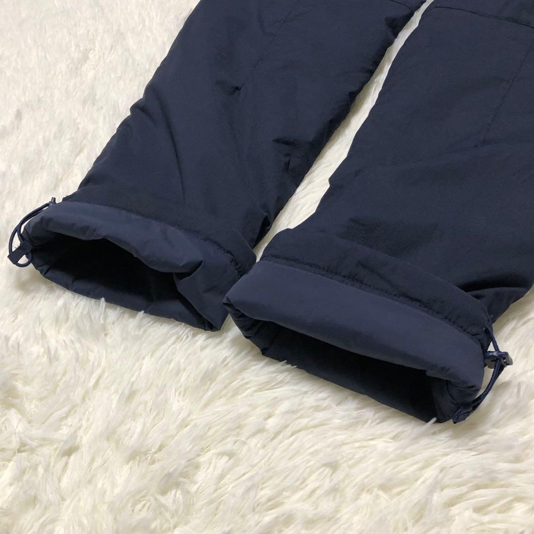 美品 パーリーゲイツ パンツ ネイビー 中綿 暖パン ウォームパンツ 4 秋冬