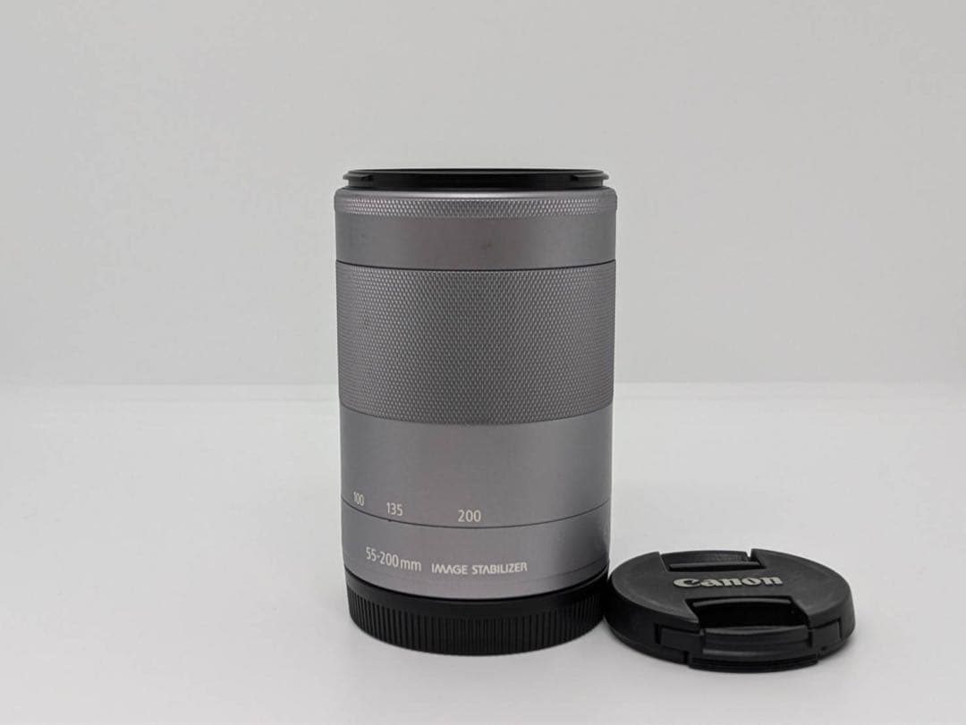 大人気望遠レンズ♪Canon EF-M 55-200mm IS STM シルバー