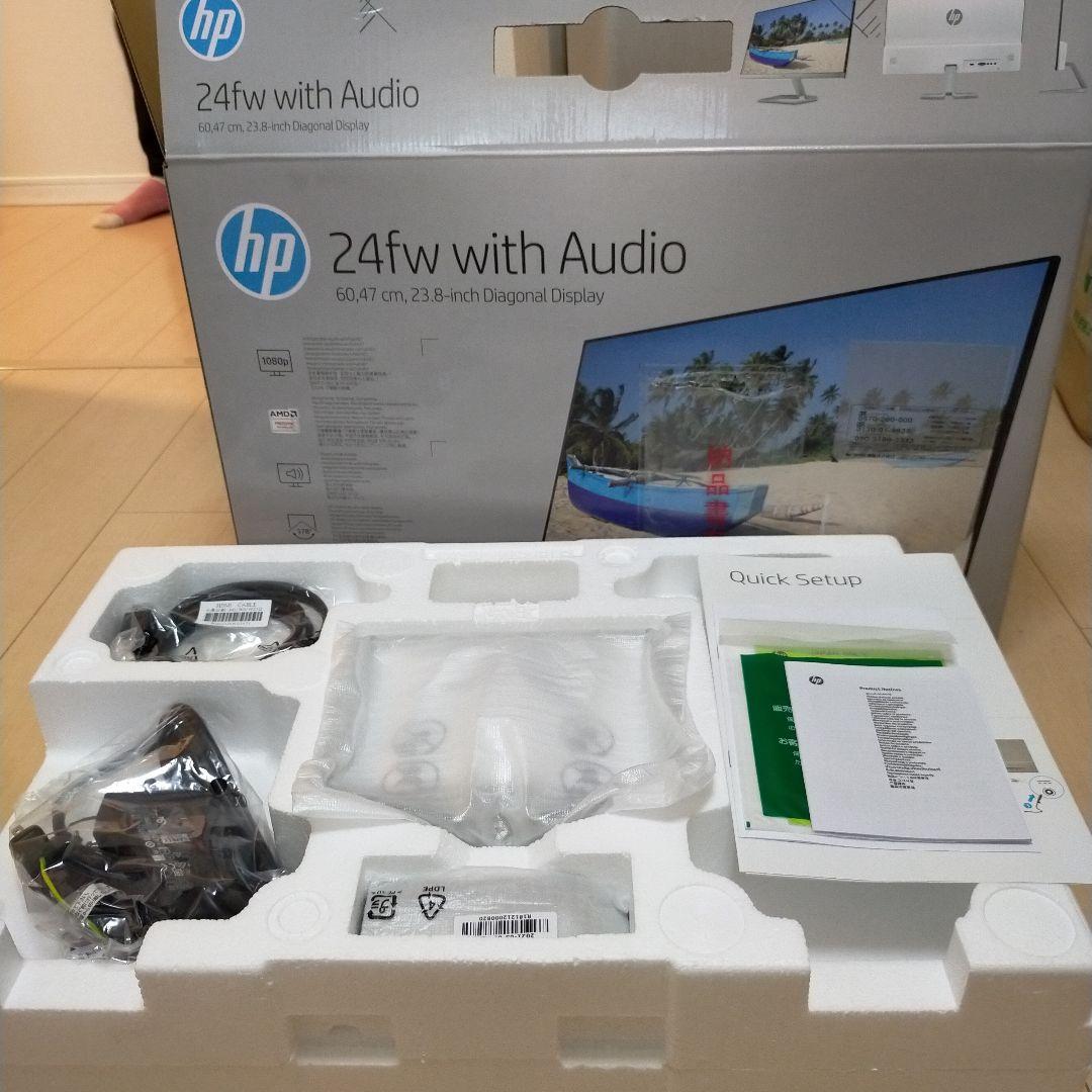 hp 24fw with Audio 24㌅モニター