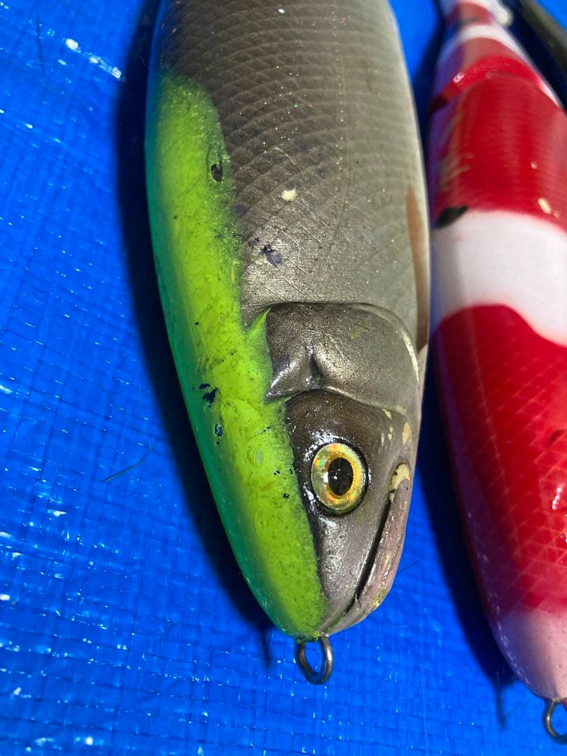 玄人ルアー　MONGILL320尺鮎×2 BIGMAMA320謎ルアー230mm