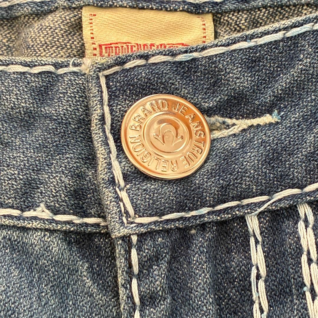 【希少】トゥルーレリジョンJOEYSUPER T 極太ステッチ デニム USA製