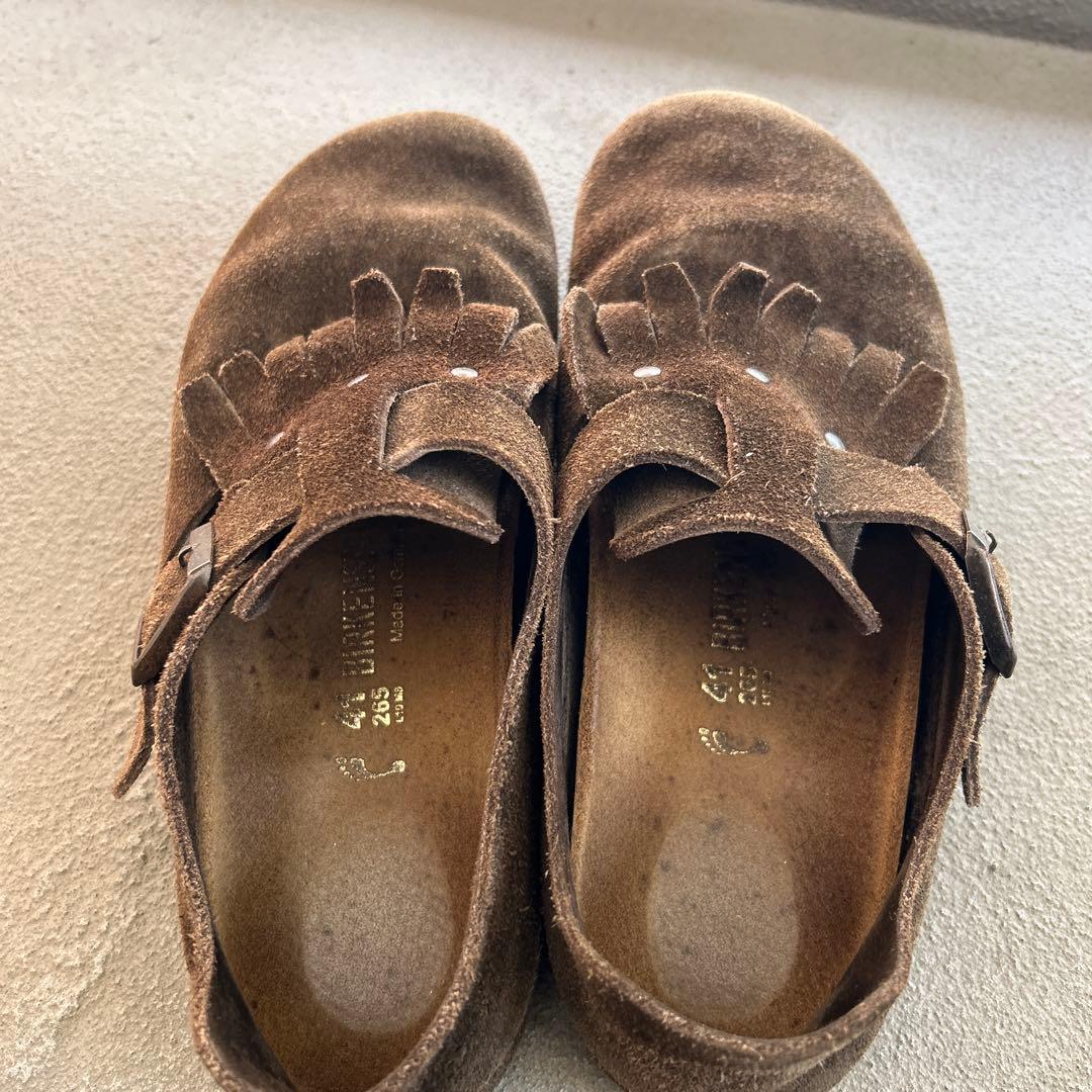 激レア Birkenstook ビルケンシュトック　ザルツブルク 茶色 タッセル