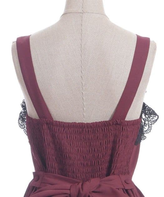 Chalmiere 不思議の国 ジャンスカ&カチューシャ 2点セット ワイン