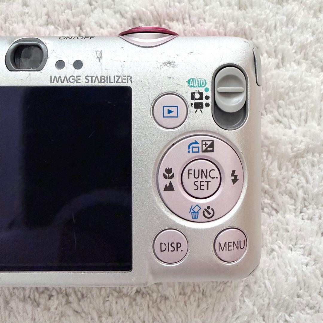 【動作確認済】Canon キャノン IXY DIGITAL 110 IS ピンク