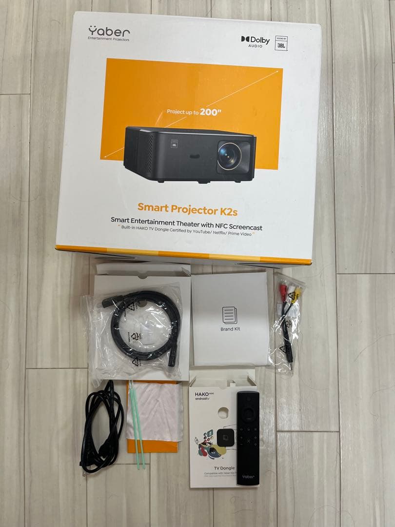 Yaber K2s プロジェクター 本体