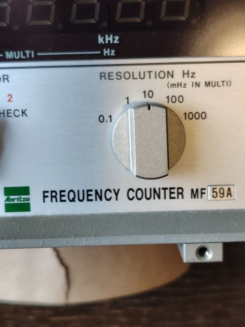 Anritsu　周波数カウンター　MF59A