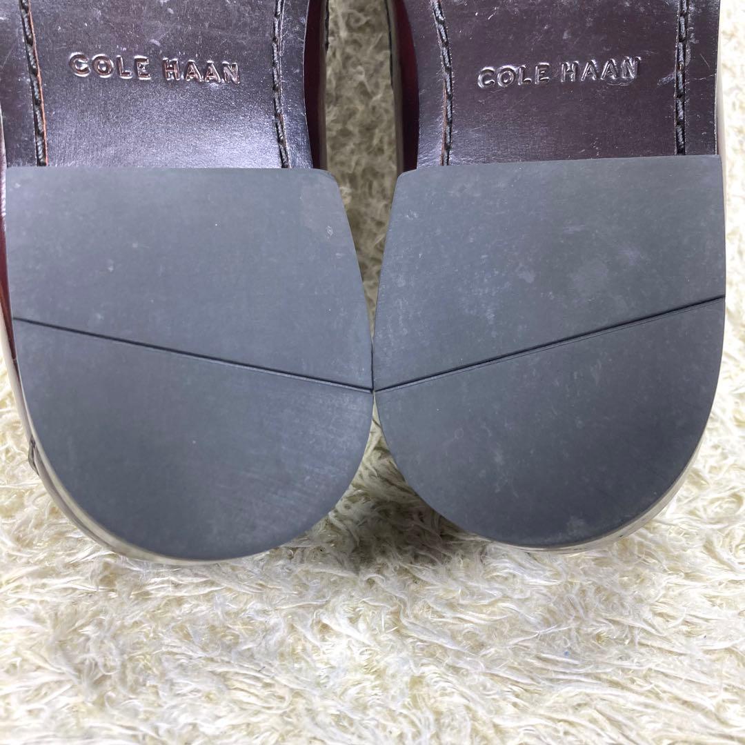 『極美品』COLE HAAN ローファー 革靴 レザー 本革 バーガンディ