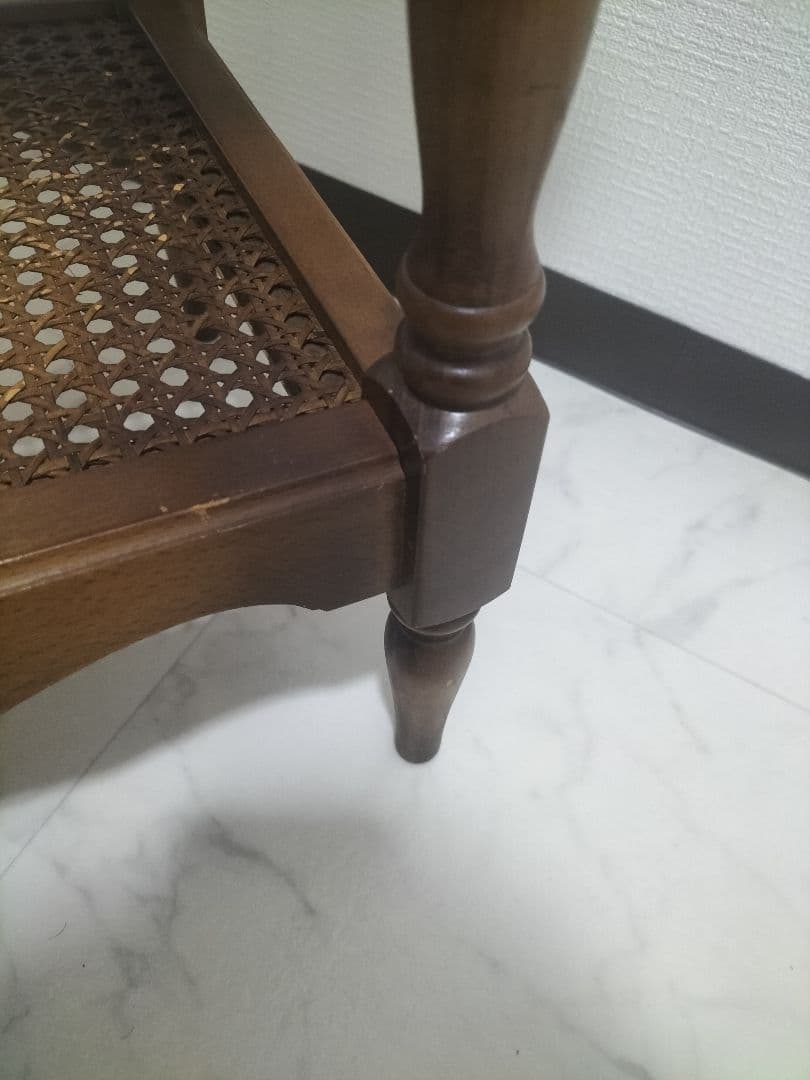 カリモク　花台　電話台　昭和レトロ