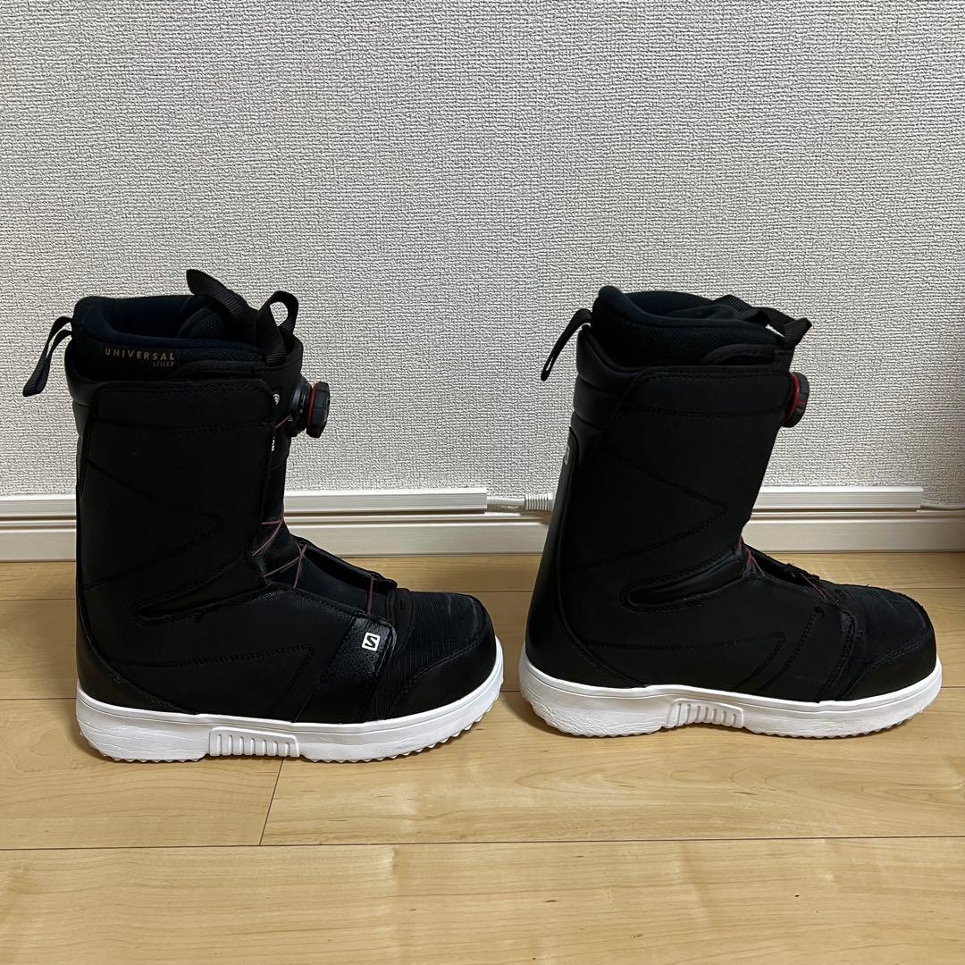 【美品_即日発送】スノボブーツ　SALOMON FACTION BOA 26cm