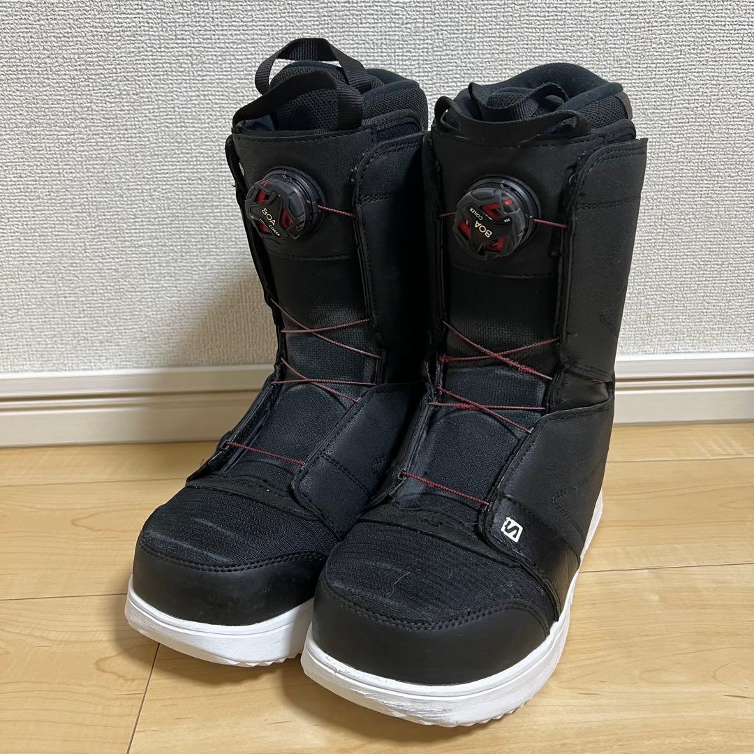 【美品_即日発送】スノボブーツ　SALOMON FACTION BOA 26cm