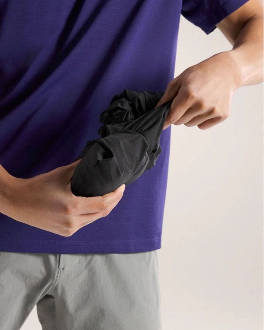 美品 ARC'TERYX アークテリクス スコーミッシュ フーディM ブラック