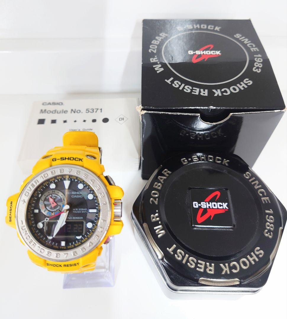 CASIO G-SHOCK ガルフマスター GWN-1000 イエロー