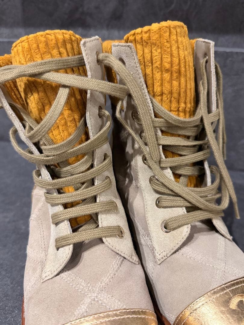 希少 極美品 シャネル　 CHANEL G36536レディースブーツ 正品保证