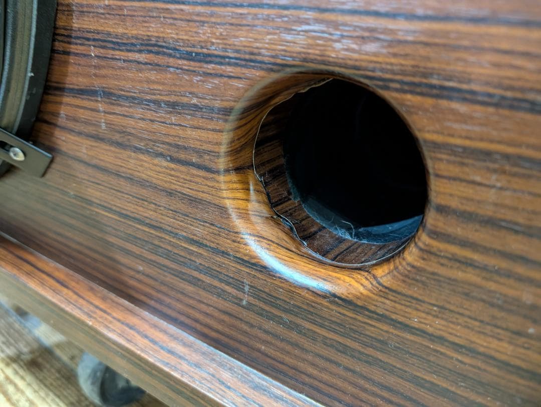 自作 JBL GTX15 38cm リアテック木目調仕上