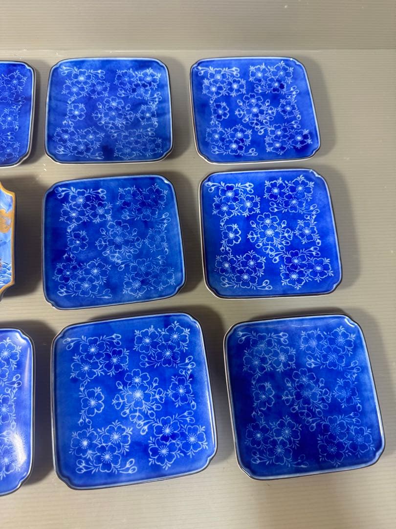 2605 深川製磁　皿　12客