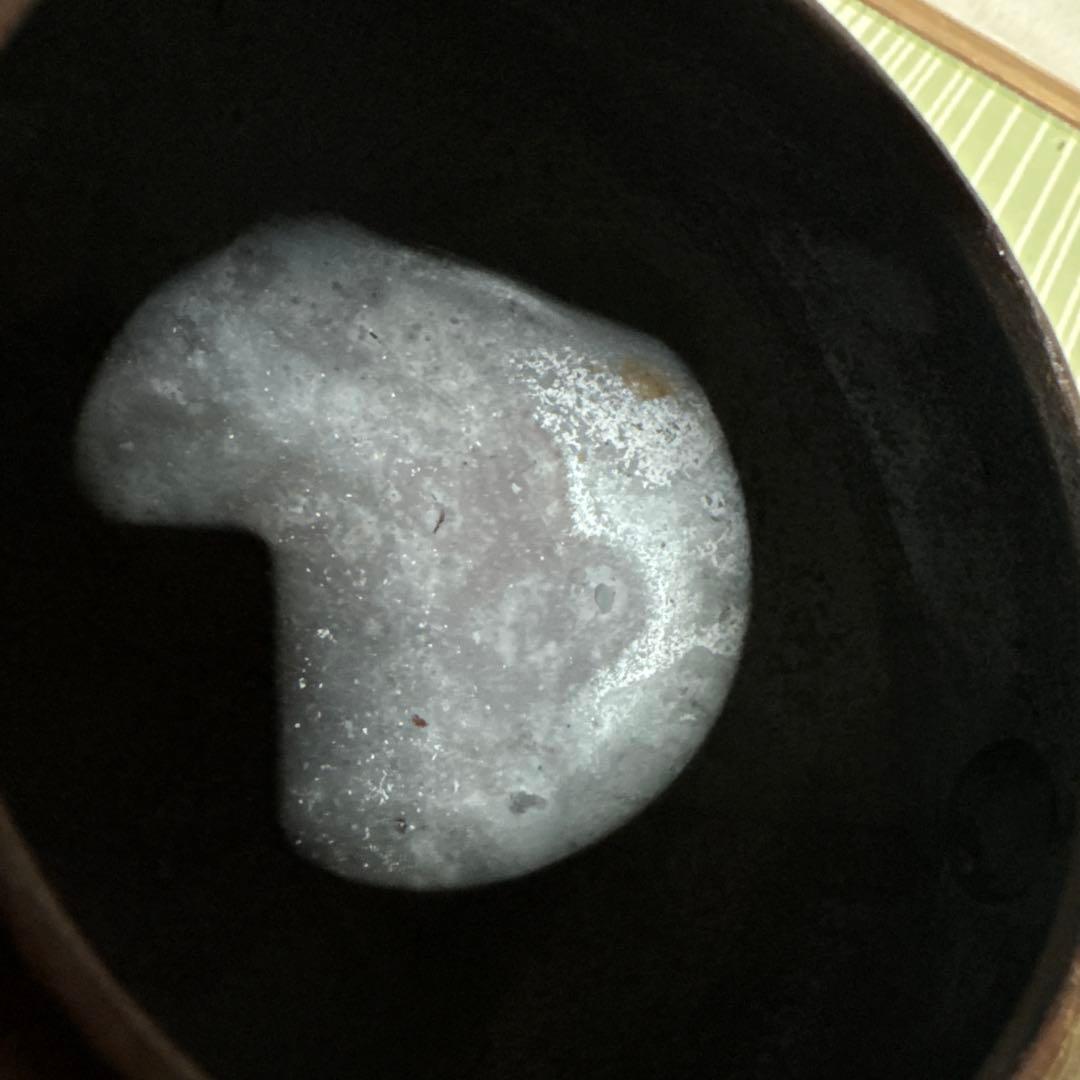 岩手県奥州　水沢幸工芸　名工 佐藤勝久造 南部鉄瓶　丸平型 糸目波文　骨董品