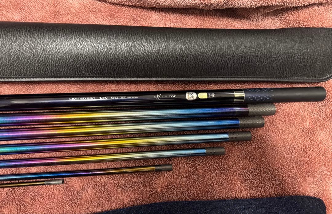 タ*ム様 SHIMANO LIMITED PRO VS90NF鮎竿 ケース付き