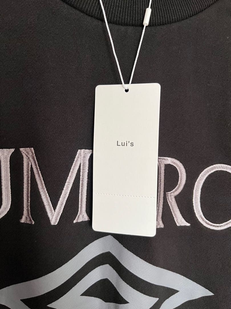 【美品タグ付き】UMBRO/アンブロ×Lui’sピグメントクルーネックスウェット