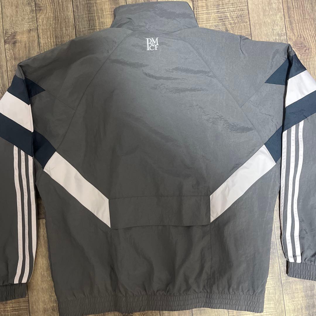 adidas レアル・マドリード ナイロンジャケット M