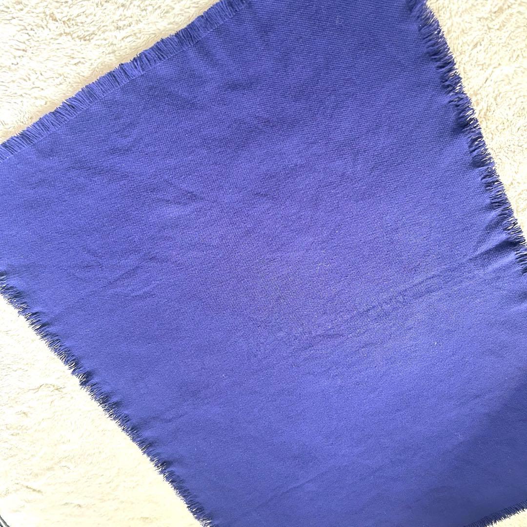 レア❤️ミナペルホネン❤️ブランケット　毛布　ストール　ネイビー　マフラー