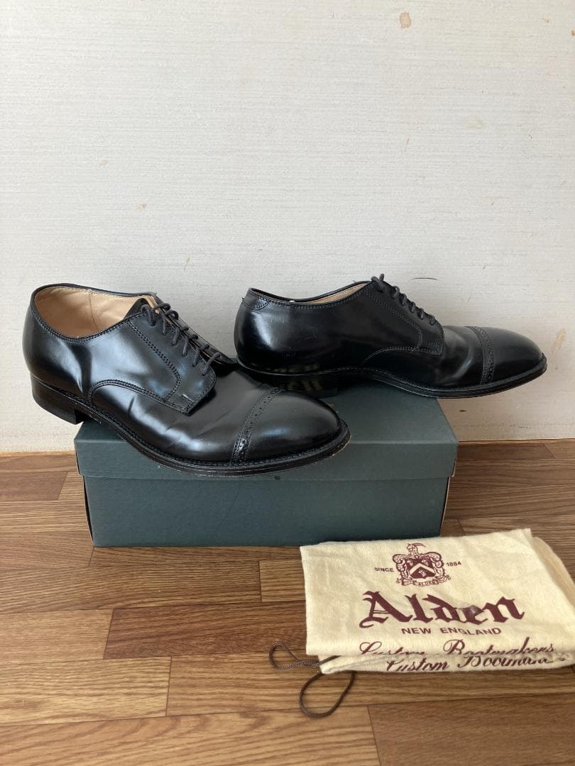 ALDEN オールデン 56251 ブラックコードバン 　US9D