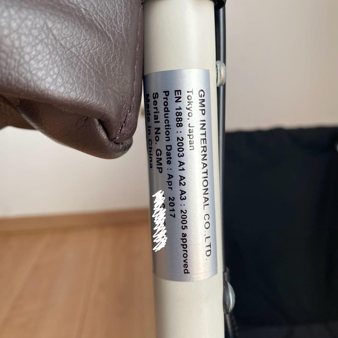 【美品】エアバギー ホワイト AIRBUGGY フレームのみ　ペットカートにも