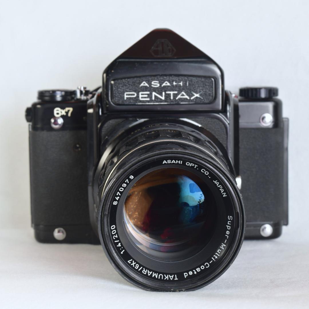 分解清掃・整備済み PENTAX 67 ペンタックス 6×7 動作品レンズセット