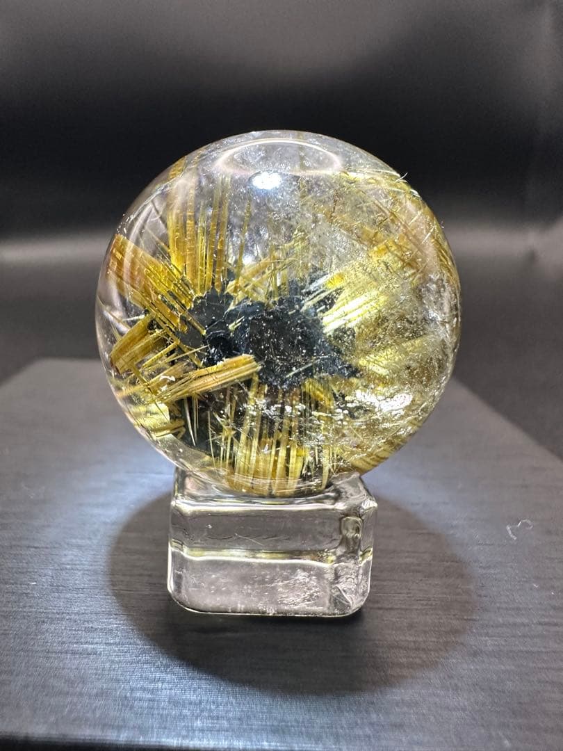 太陽放射ルチル　スフィア3.2cm