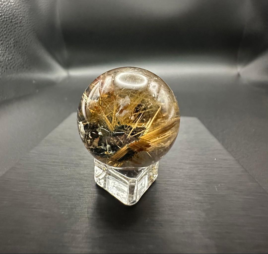 太陽放射ルチル　スフィア3.2cm