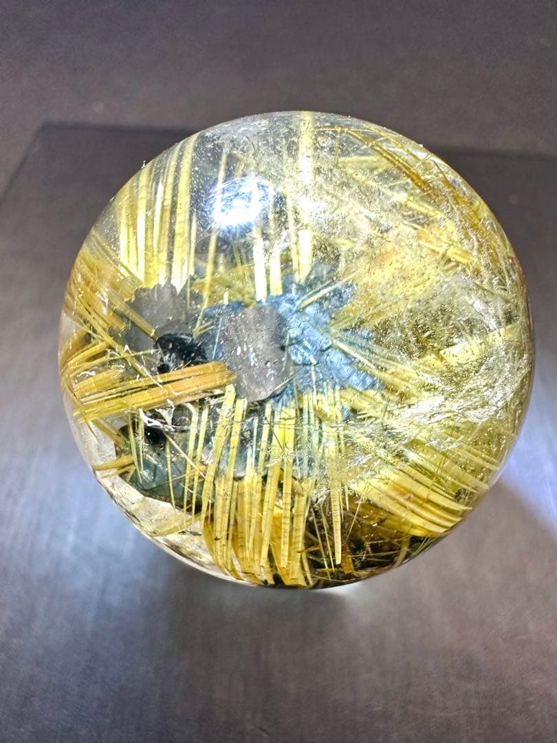 太陽放射ルチル　スフィア3.2cm