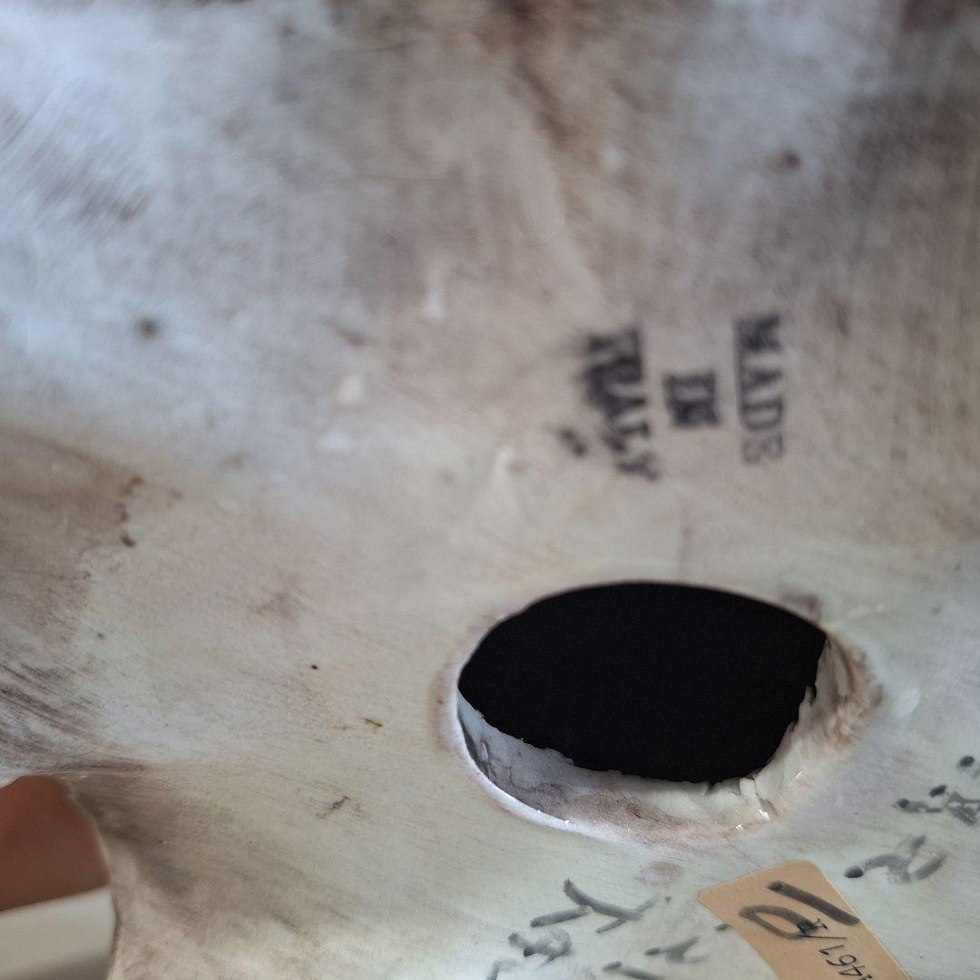 イタリア製 輸入雑貨 カポディモンテ焼き 磁花 ローズ リビングスタジオ