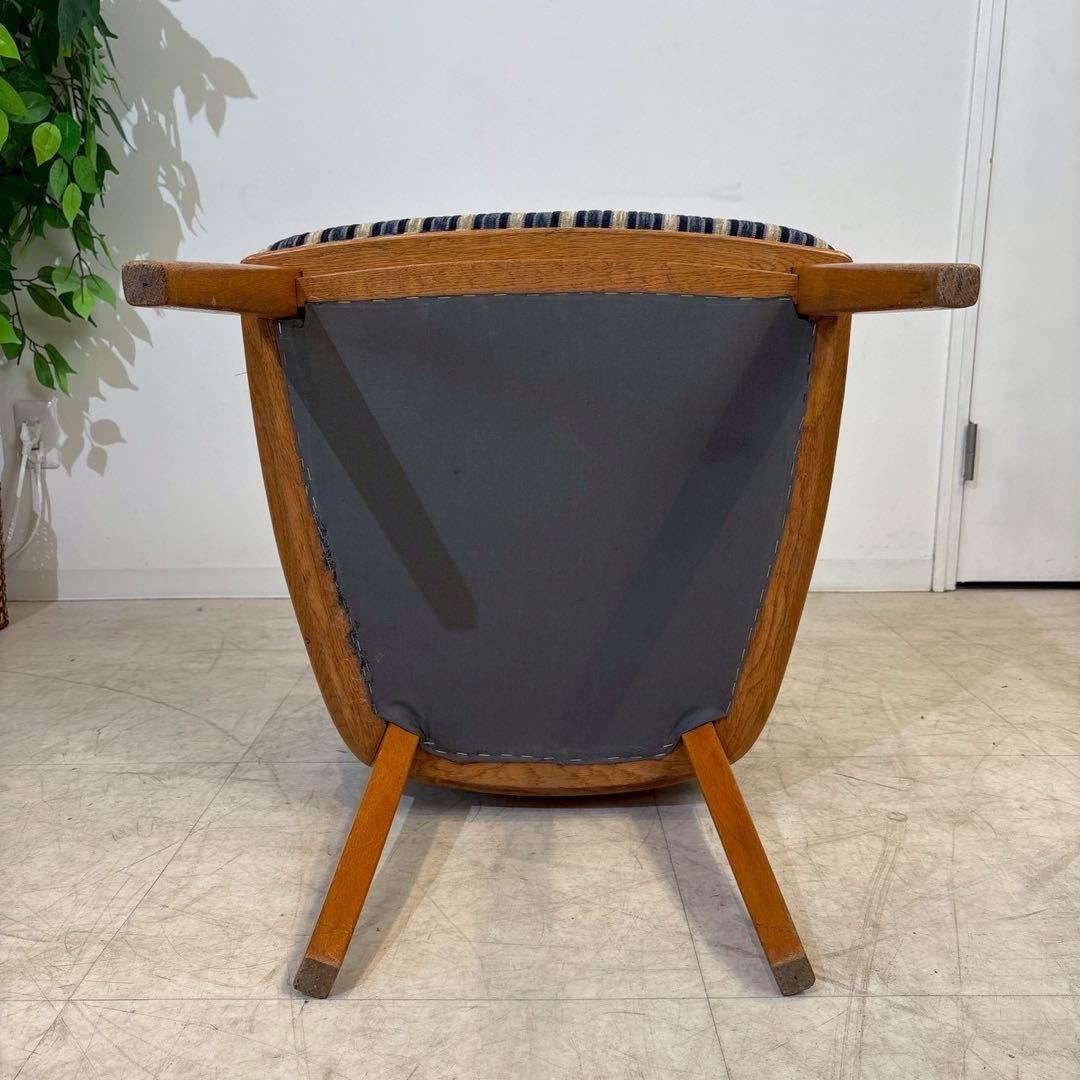 ラウンジチェア　アームレス　ミッドセンチュリー　北欧ヴィンテージ　1/2