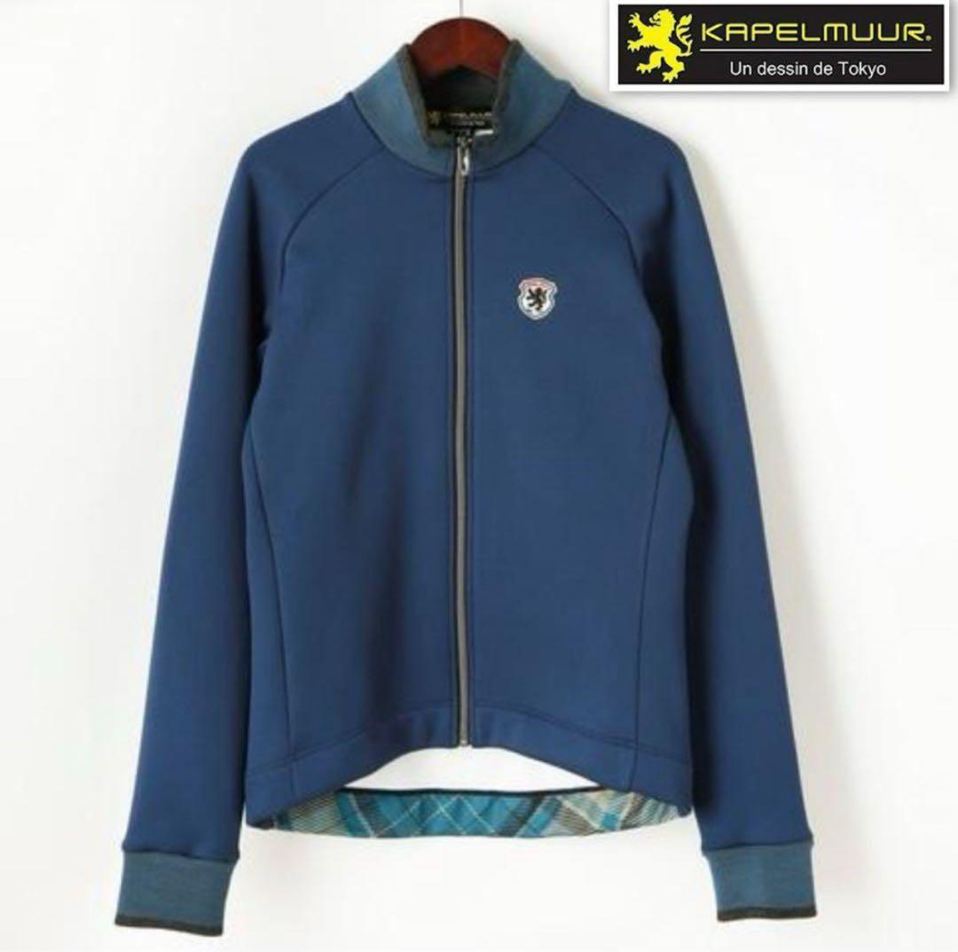 ■新品■　カペルミュール　Lサイズ　レトロジャケット　ネイビー　チェック