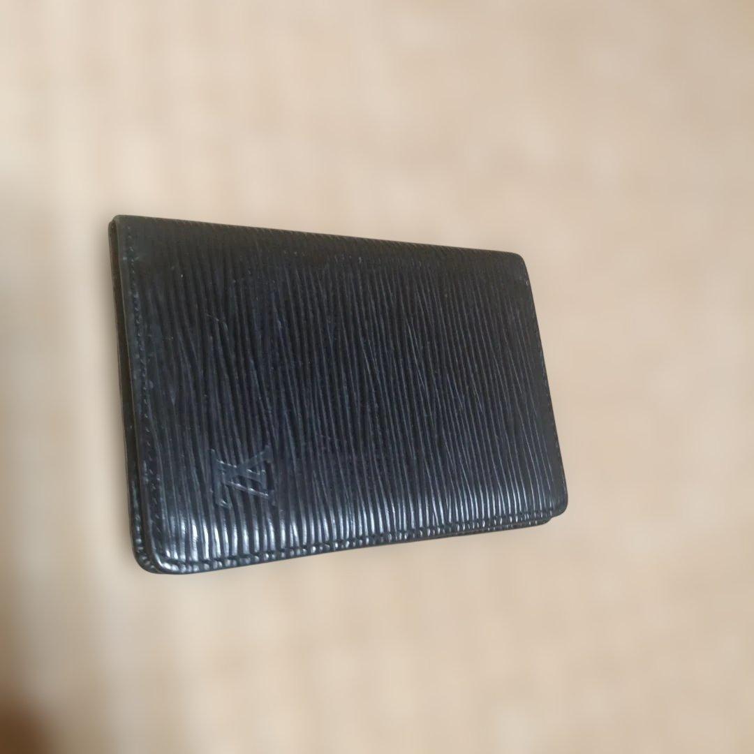 ルイヴィトン 名刺入れ 黒