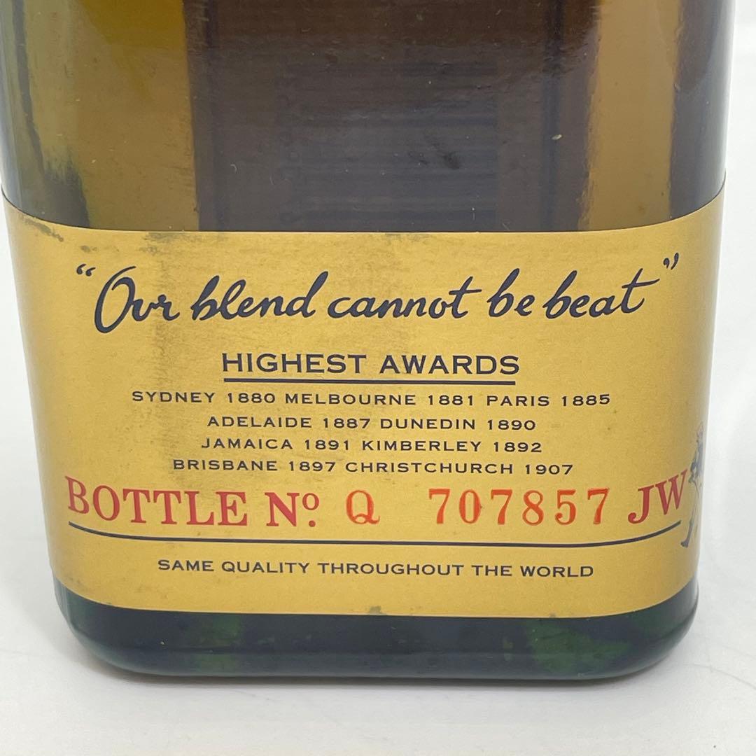 【未開栓・古酒】ジョニーウォーカー ブルーラベル 750㎖/43% 化粧箱入