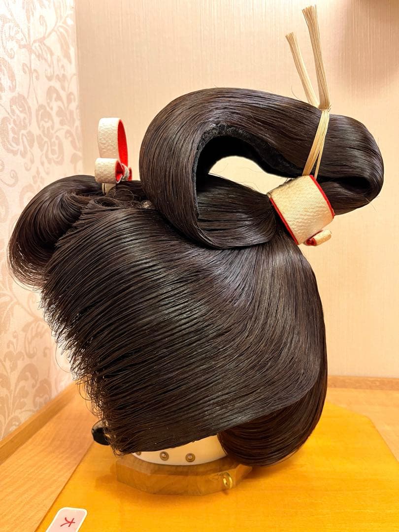 【軽量・人毛仕様】アズマかつら　日本髪｜自然色｜7号（大）｜婚礼・舞台・撮影に