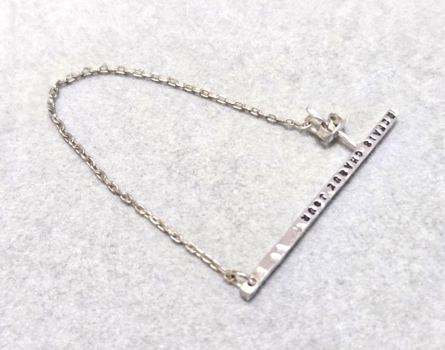 セルジュトラヴァル　LIENS 繋がり　ピアス 片耳用　42106