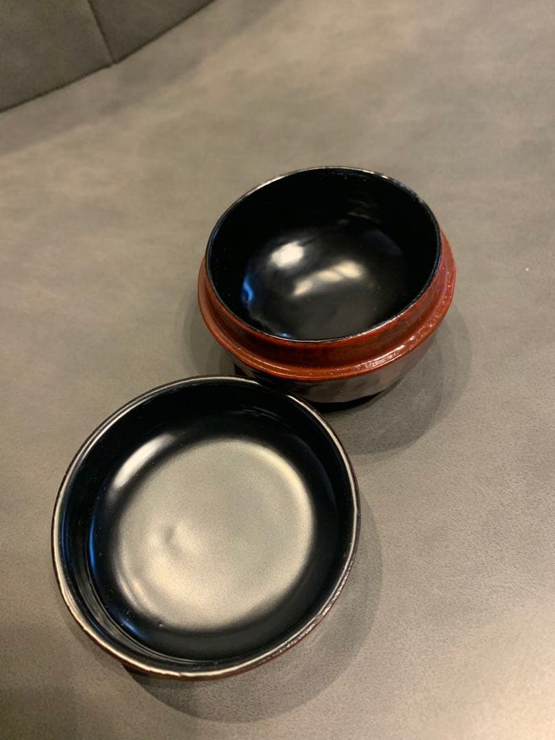 未使用品　茶道具セット　鎌倉彫　利休茶箱　京焼　茶碗　棗など