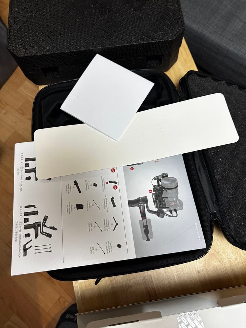 ZHIYUN WEEBILL S ジンバル（ミラーレス・一眼レフ対応）