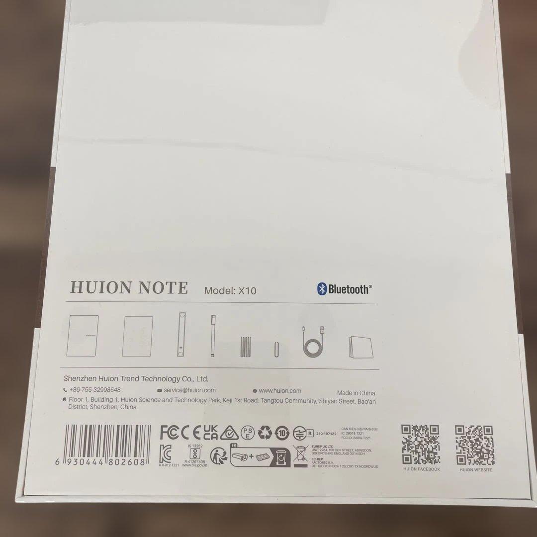 12612 HUION NOTE アナログデジタルノート 一台二役　A5サイズ