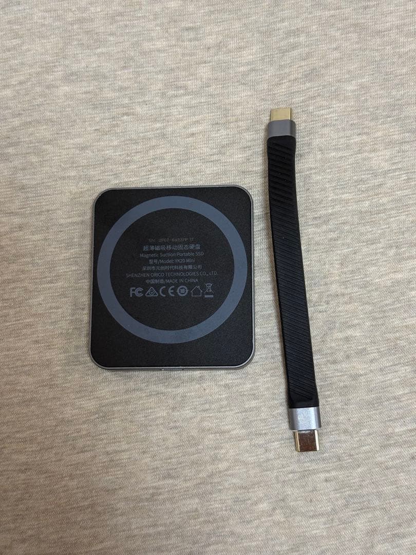 Yottamaster 1TB 外付けSSD超高速2000MB/s